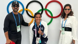 Ram Charan, Upasana Konidela Give Shout Out To Team India At Olympics 2024, Call PV Sindhu ‘Rock Star’ | Photo